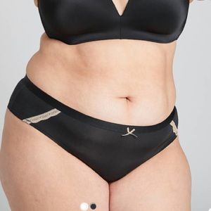 Cacique / Lane Bryant Black Cheeky